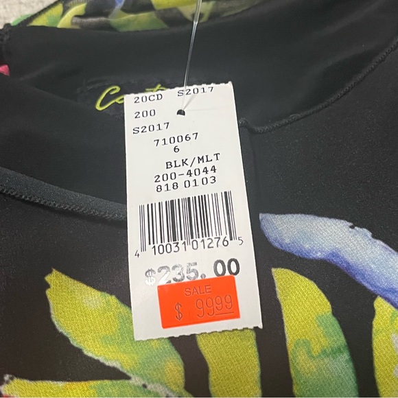 Lovely Brand New Cartise Dress with poncho layer - Picture 4 of 6